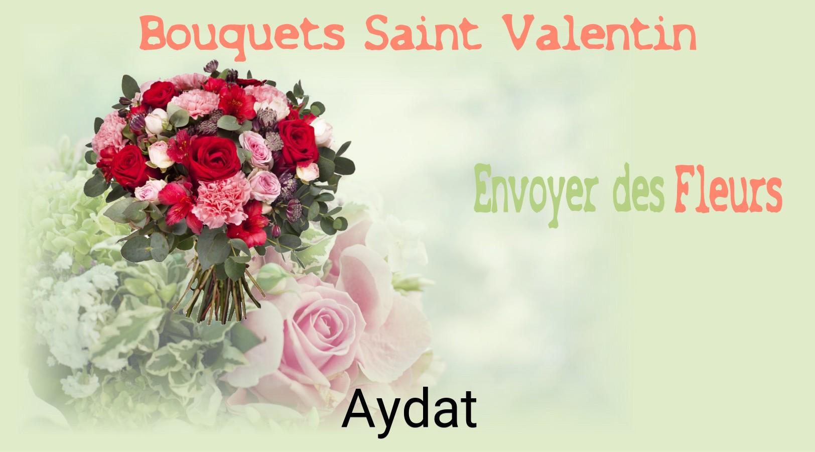 Roses de Saint-Valentin livrées à Aydat